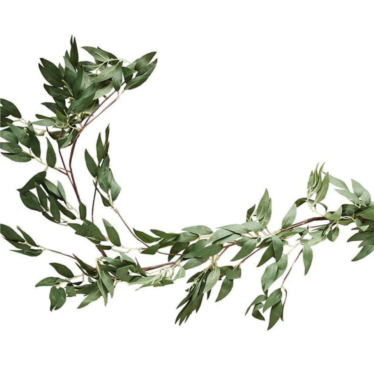Green Ruscus Foliage Artificial Garland - 1.8m