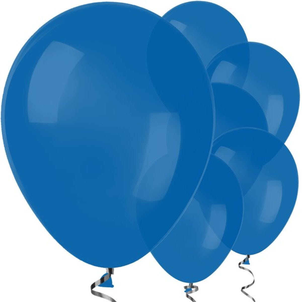 Royal Blue Balloons - 12" Latex Balloons