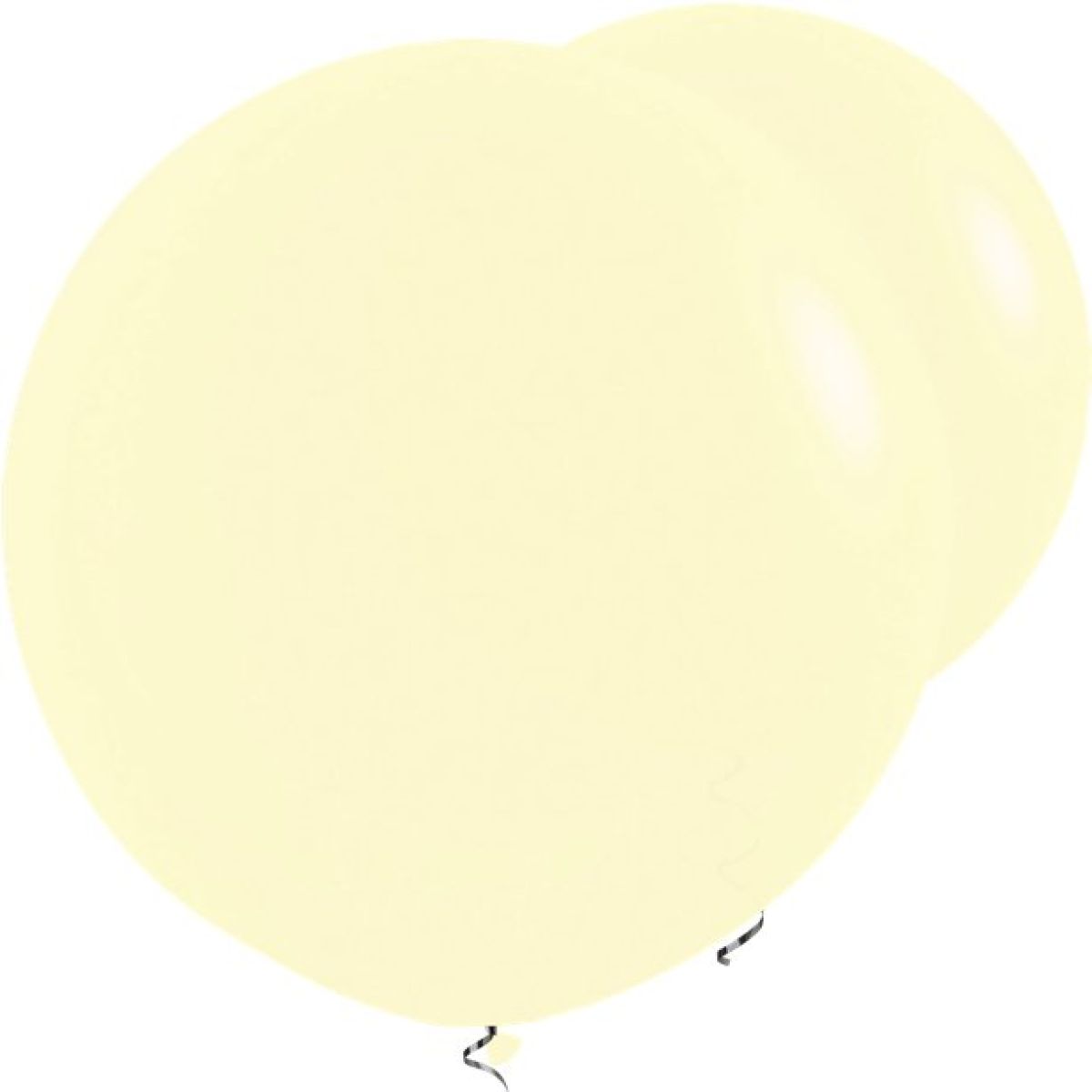 Pastel Matte Yellow Balloons - 36" Latex