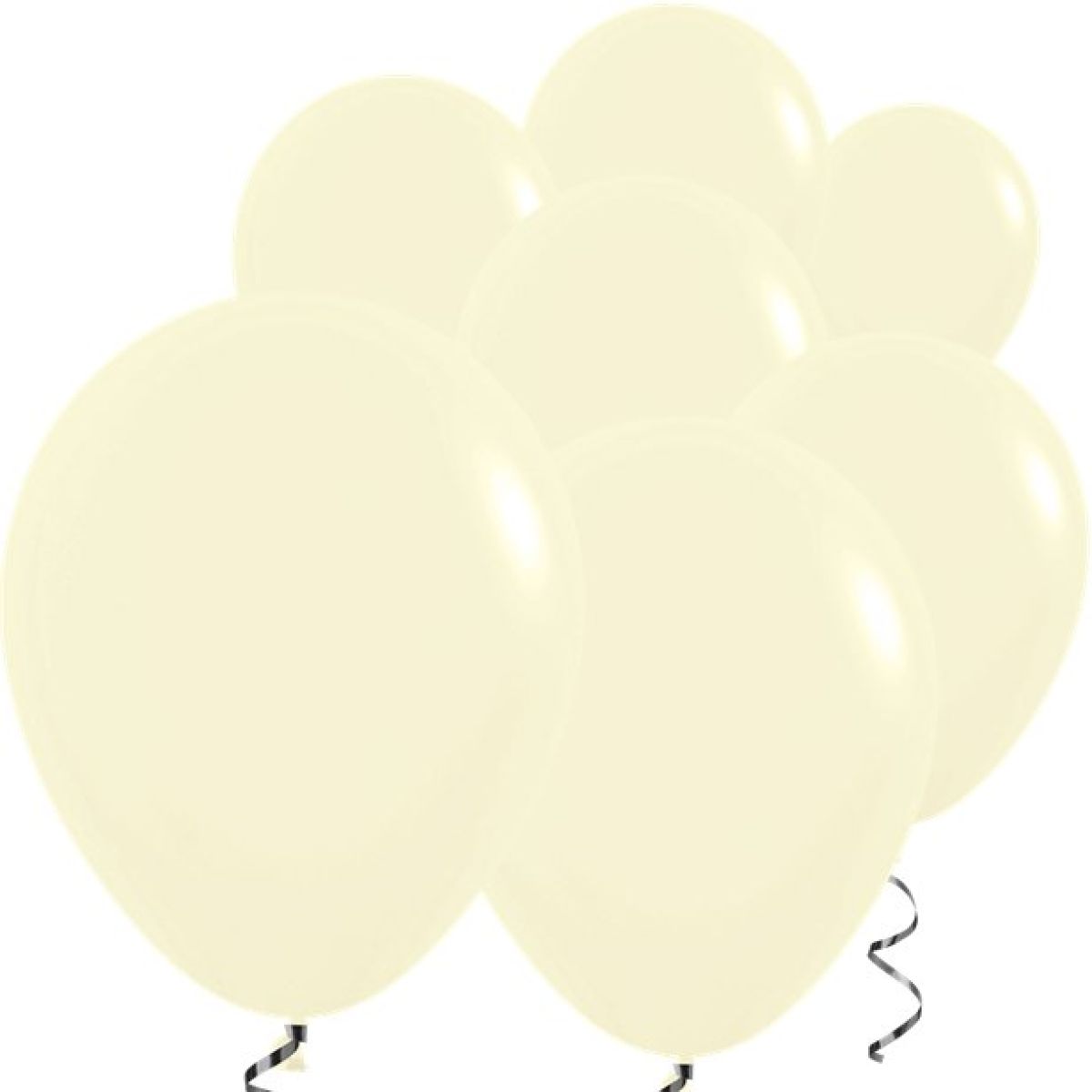 Pastel Matte Yellow Balloons - 5" Latex