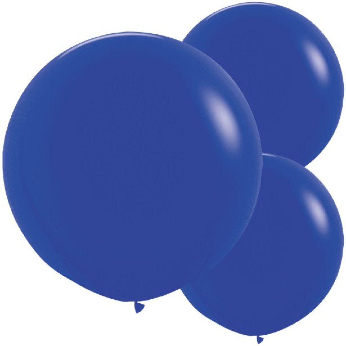 Royal Blue Balloons - 24" Latex