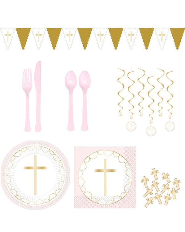 Pink Celebration Cross Function Party Pack for 40