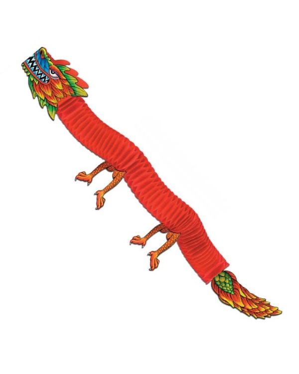 Chinese New Year Paper Dragon - 1.8m