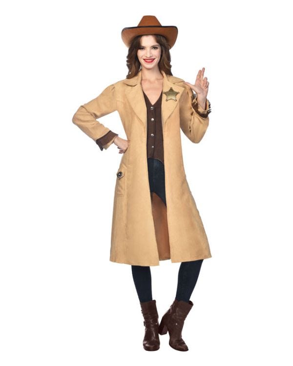 Sheriff Cowgirl - Adult Costume