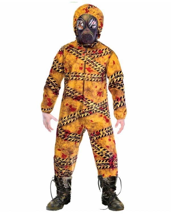 Quarantine Zombie - Child Costume
