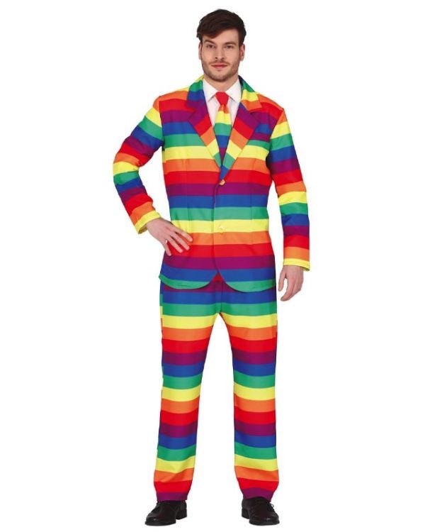 Rainbow Pride Suit - Adult Costume