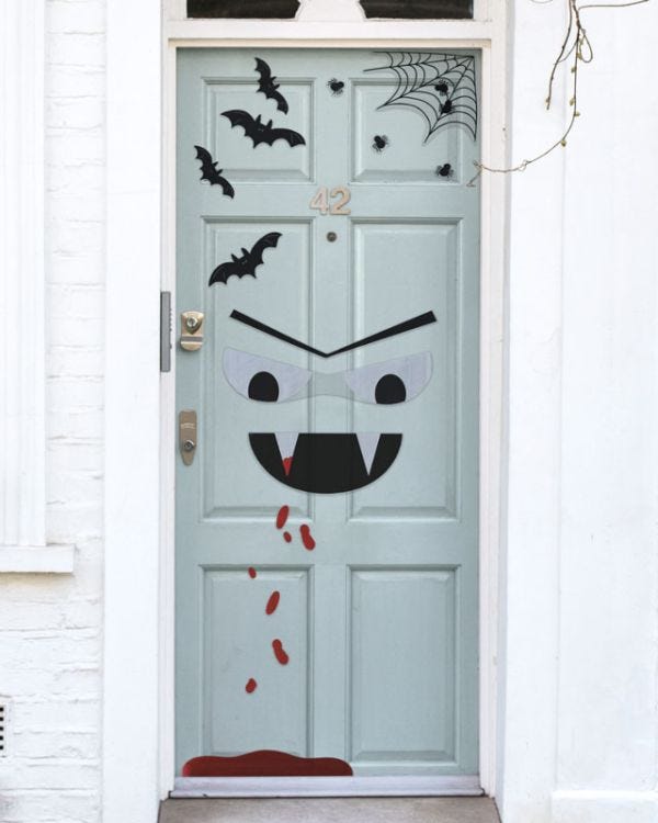 Vampire Door Stickers (2pk)