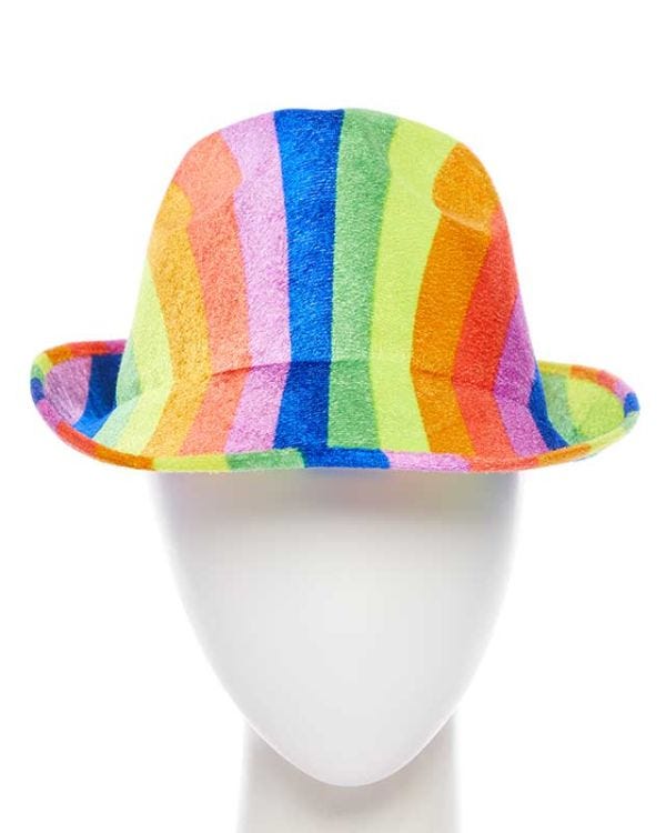 Rainbow Pride Gangster Hat