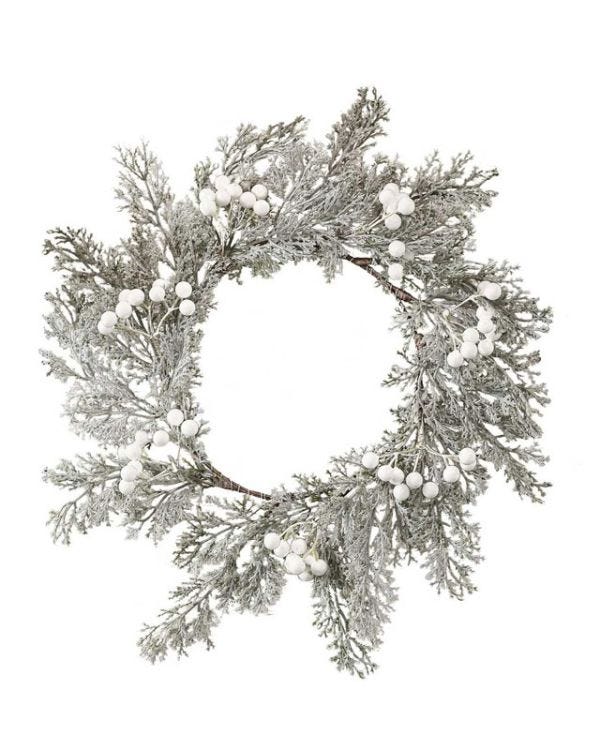 Snowy foliage with Berries Place Mats (4pk)