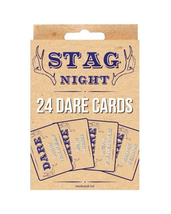 Stag Night Dare Cards (24pk)