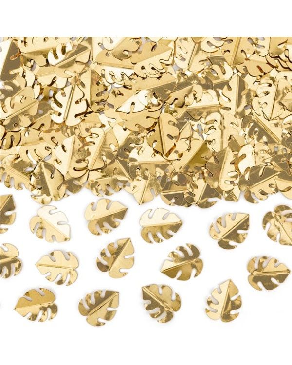 Gold Palm Leaves Confetti (15g pack)