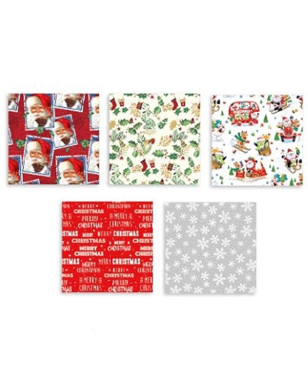 Christmas Gift Wrap Sheets - 50cm (10pk)
