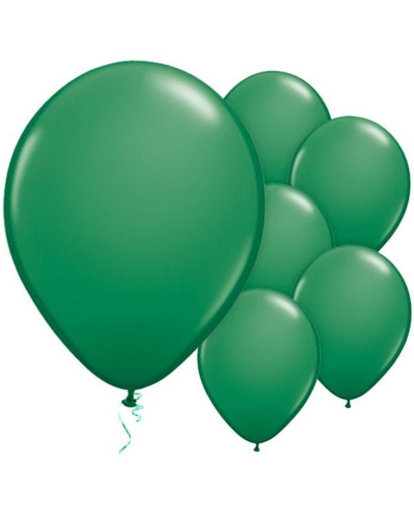 Green Balloons - 11&#039;&#039; Latex (25pk)