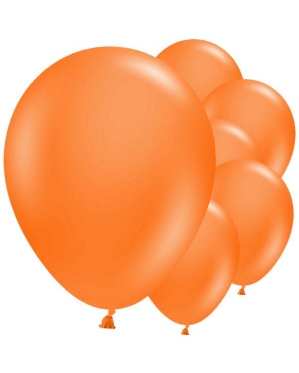 Orange Balloons - 11&quot; Latex (12pk)