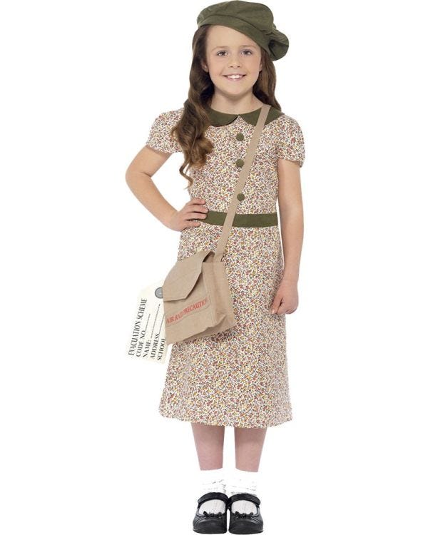 1940s Girl - Child Costume