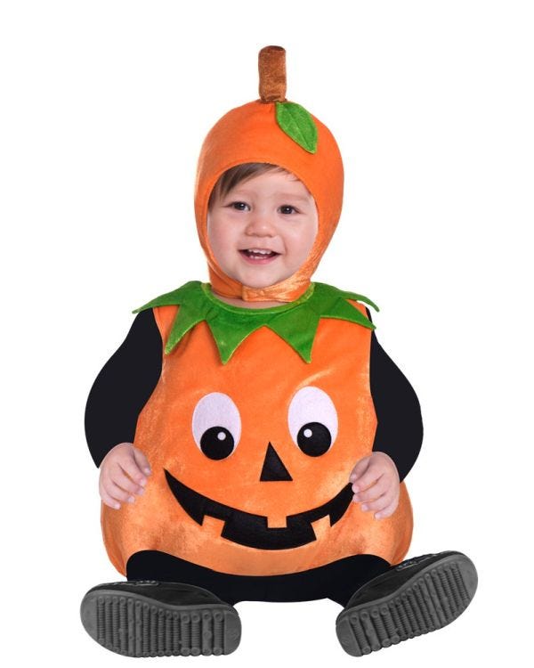Pumpkin Cutie Pie - Baby and Toddler Costume