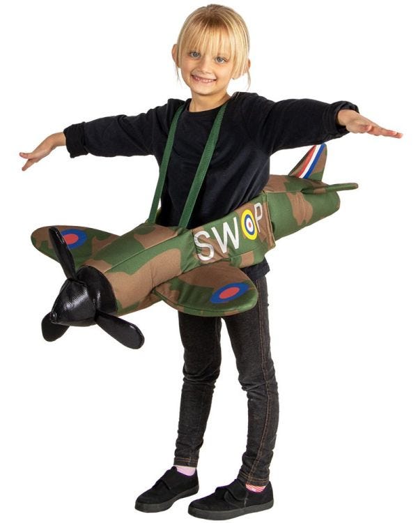 Ride on Spitfire - Child Costume