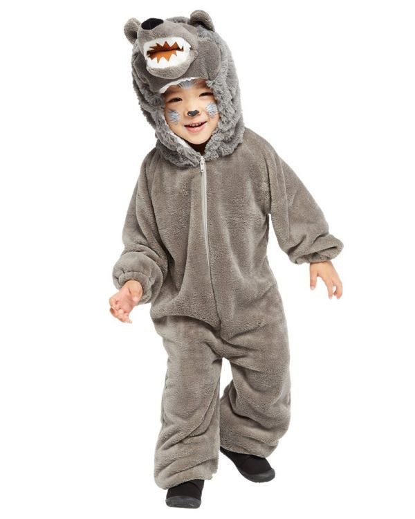 Wolf - Child Costume