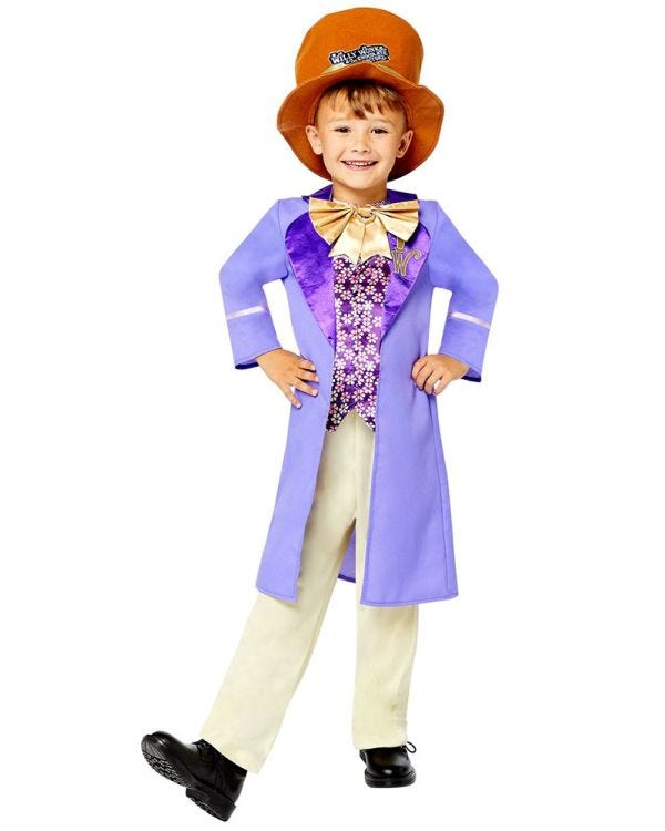 Willy Wonka - Child Costume