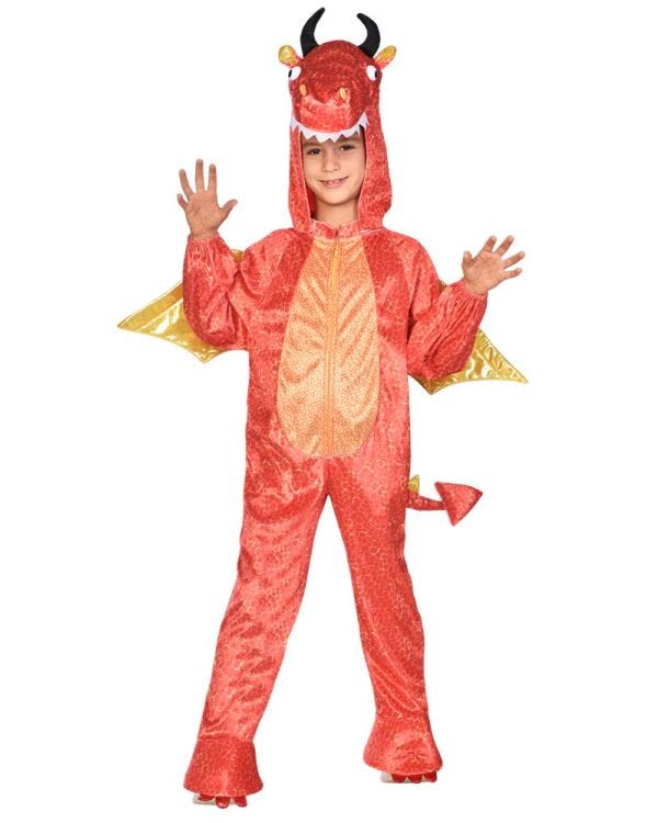 Fire Dragon - Child and Teen Costume