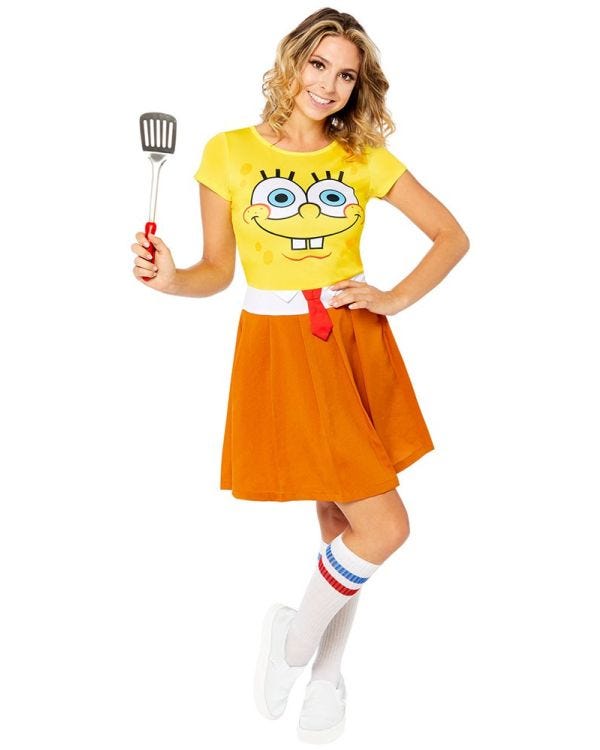 Spongebob Dress - Adult Costume