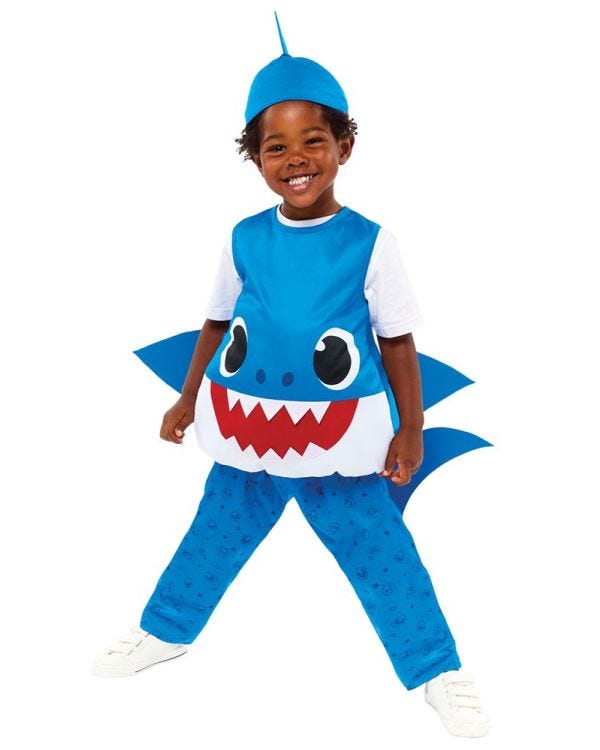Baby Shark Daddy - Toddler Costume