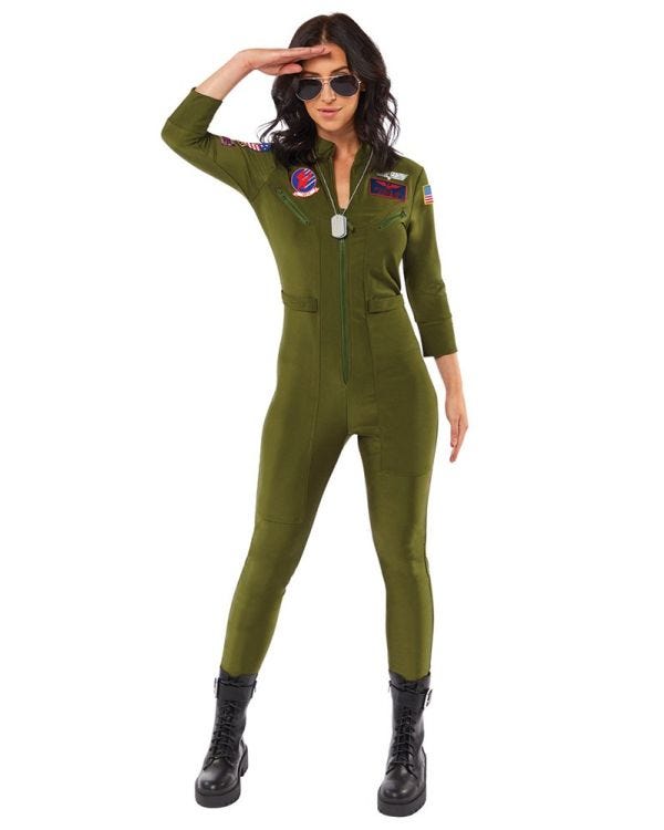 Top Gun Jumpsuit - Adult Costume