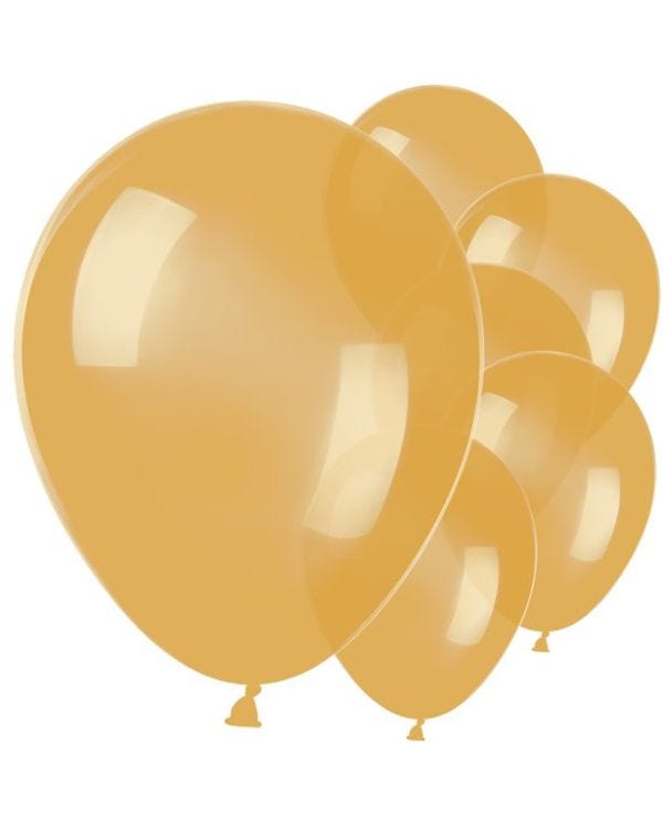 Gold Balloons - 11&quot; Latex (100pk)