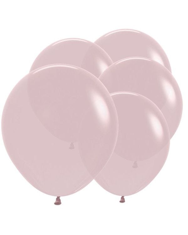 Pastel Dusk Rose Balloons - 18&quot; Latex (25pk)