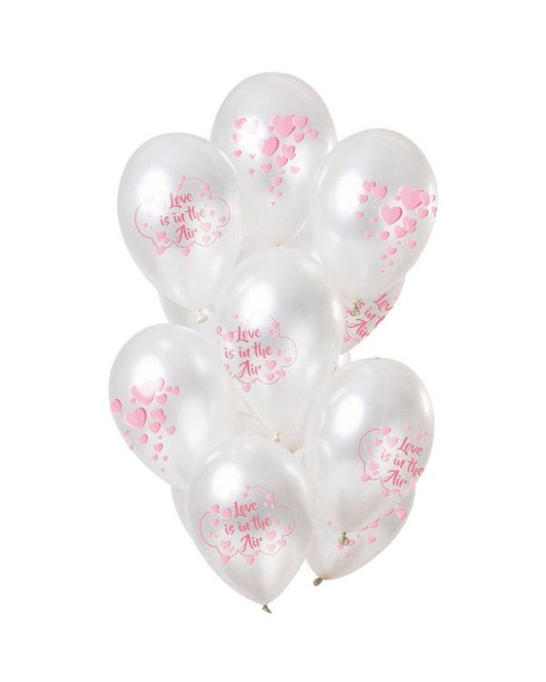 Love is in the Air Balloons - 11&quot; Latex (12pk)