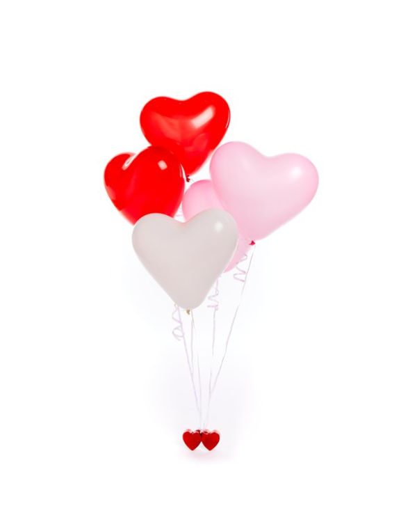 Valentine&#039;s Love Heart Balloon Bouquet Kit
