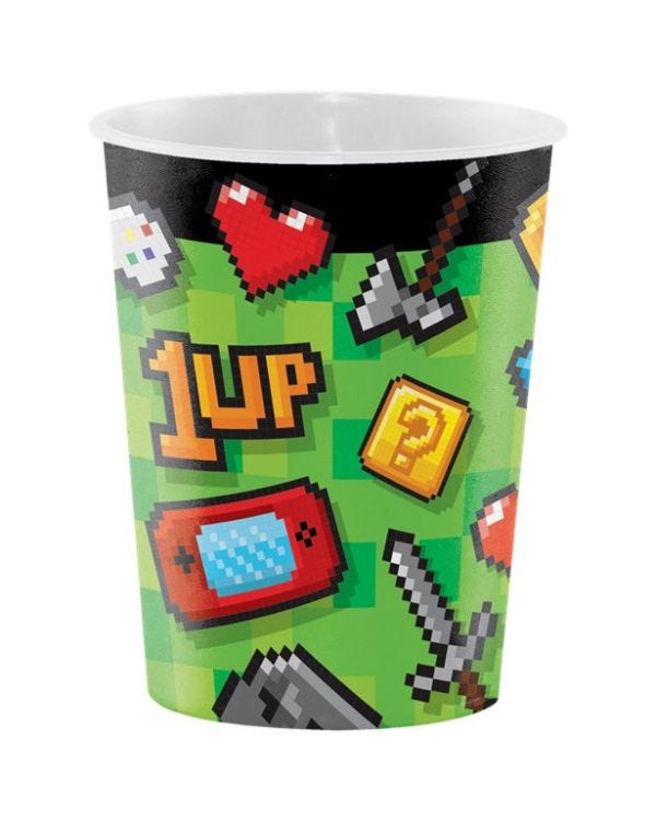 Game On Plastic Favour Cup - 473ml