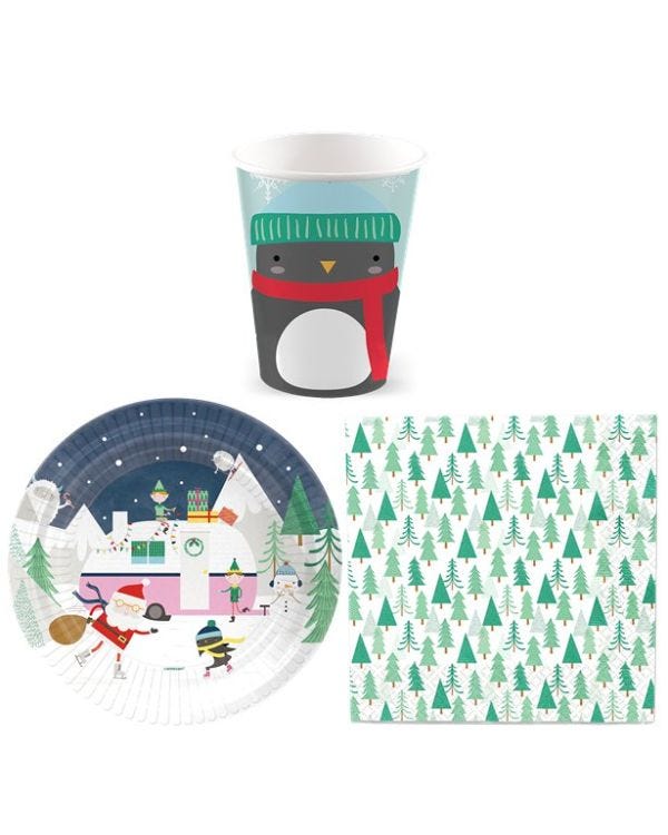 Festive Friends - Super Value Party Pack for 8