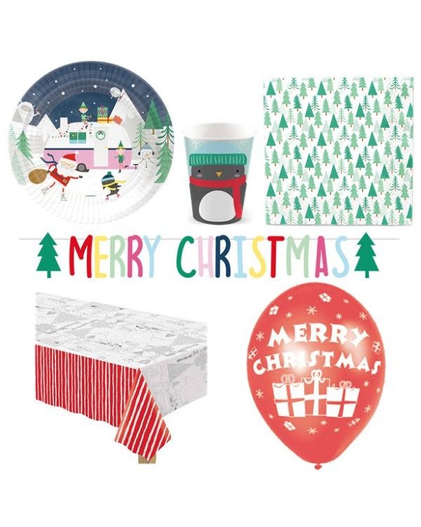 Festive Friends - Deluxe Party Pack for 16