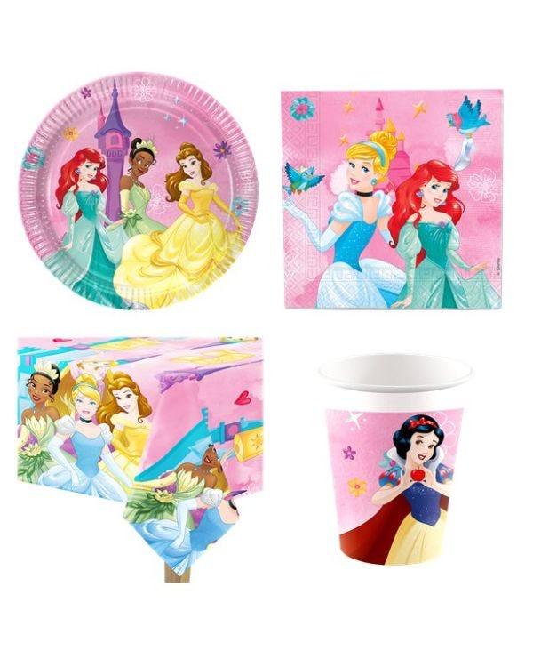 Disney Princess Live Your Story - Value Party Pack for 8