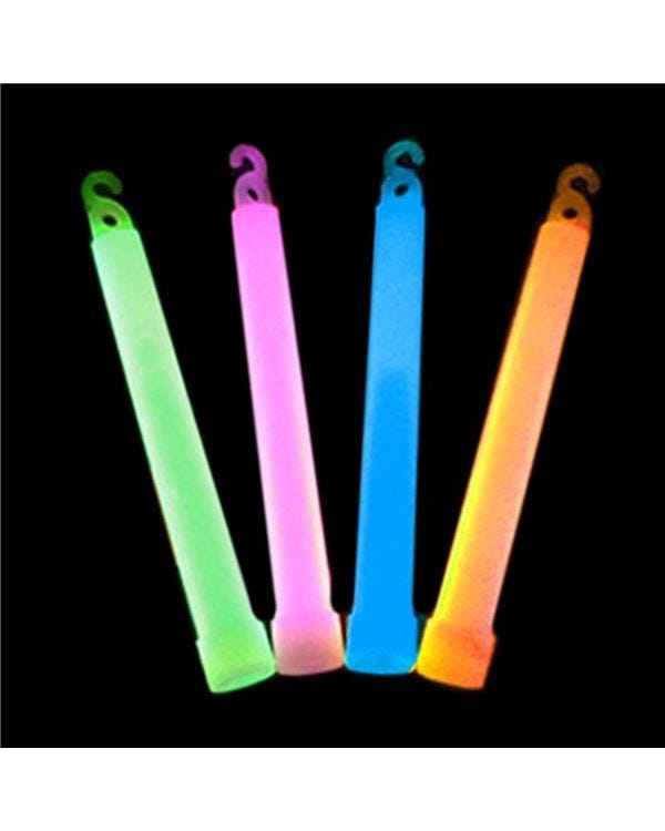 Assorted Colours Glow Stick Necklaces - 10cm (4pk)