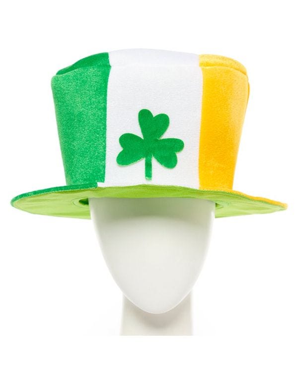 Irish Flag Shamrock Hat
