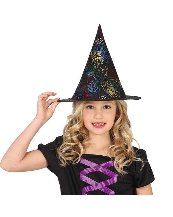 Spiderweb Witches Hat - Child