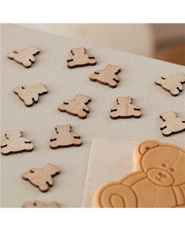 Hello Baby Bear Wooden Confetti (13g pack)