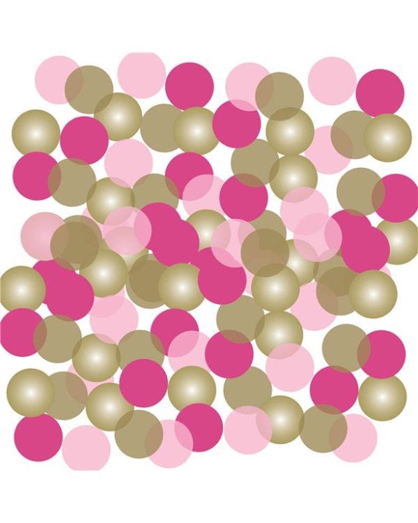 Pink 1st Communion Confetti (14g pack)