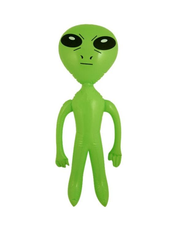 Inflatable Alien - 64cm