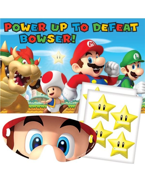 Super Mario Party Game (4pk)