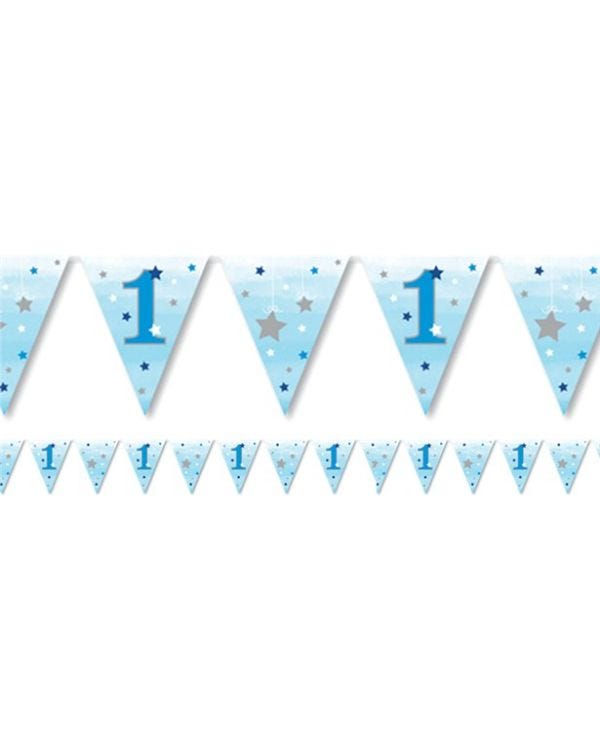 One Little Star Boy Paper Bunting
