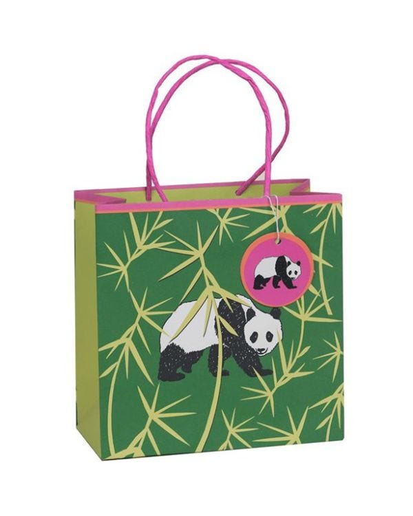 Panda Eco Gift Bag - Medium