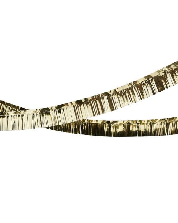 Gold Foil Fringed Garland - 5m