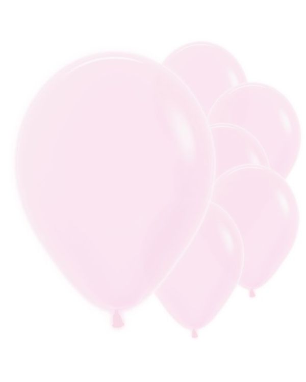 Pastel Matte Pink Balloons - 12&quot; Latex (50pk)