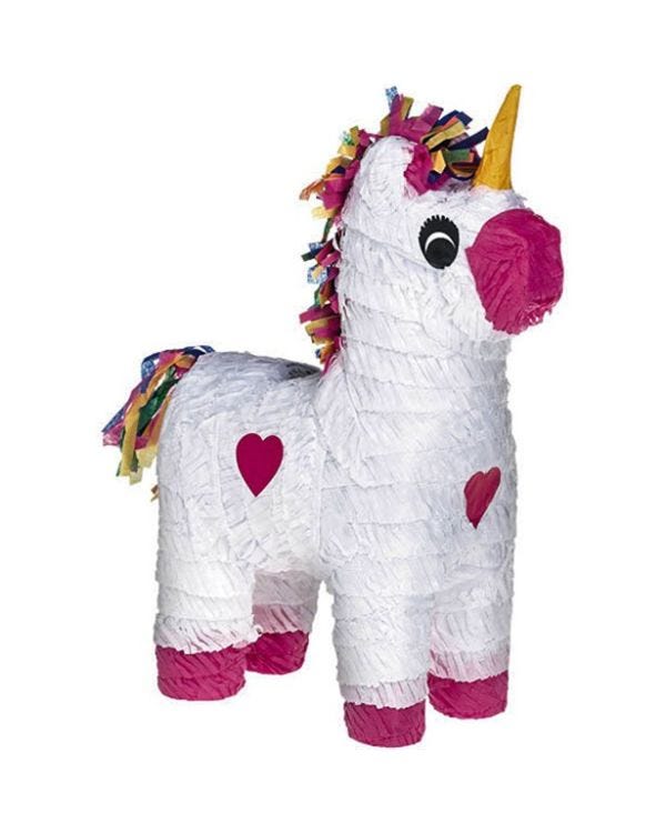 Unicorn Piñata - 45cm x 33cm