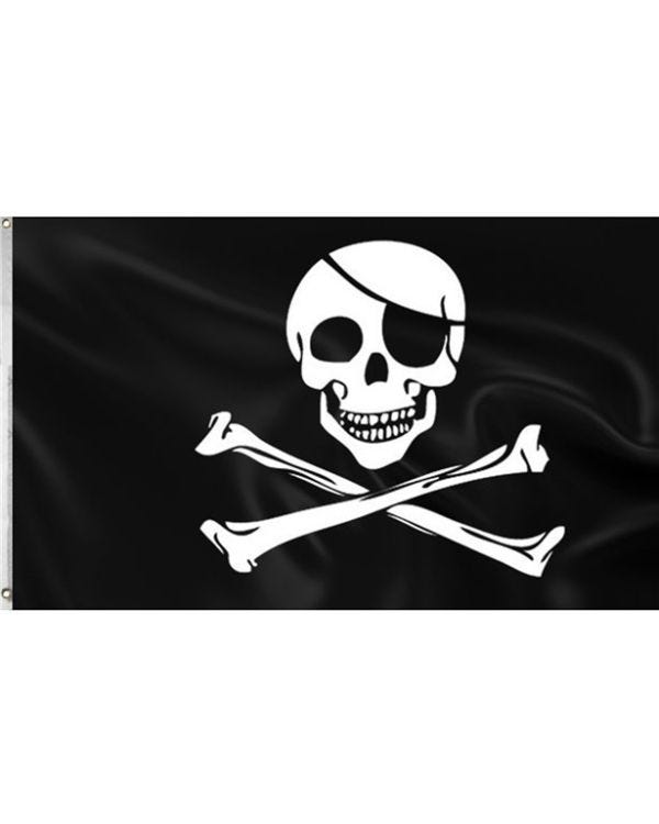 Pirate Cloth Flag - 1.5m