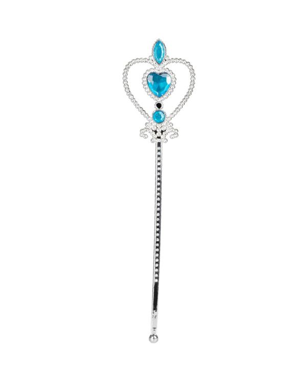 Ice Blue Wand with Gems