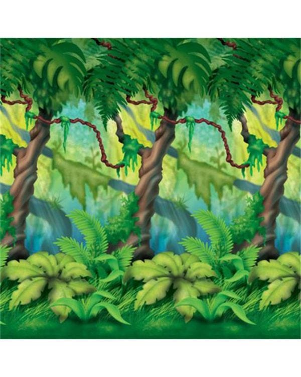 Jungle Trees Room Roll